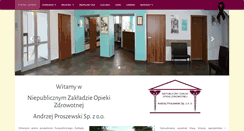 Desktop Screenshot of nzoz-aproszewski.pl